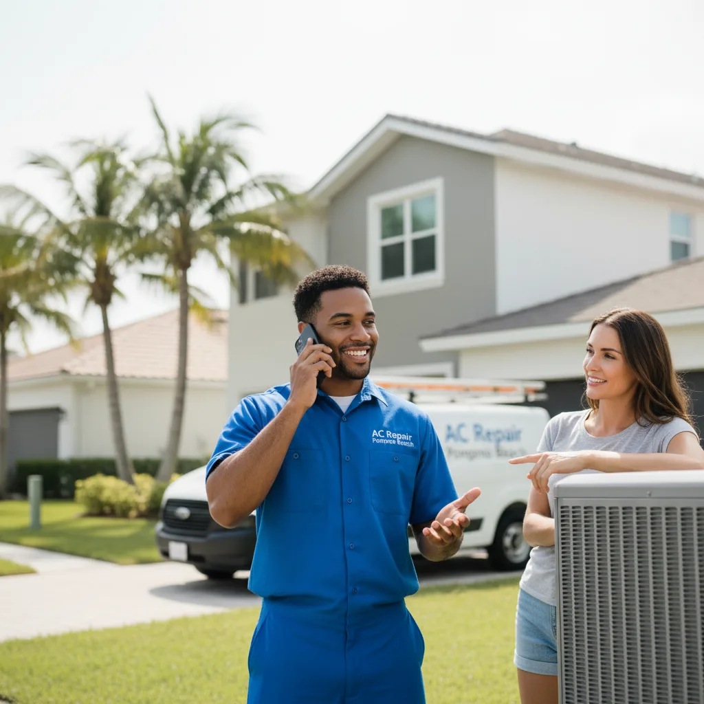 AC Repair Pompano Beach customer support in Westville
